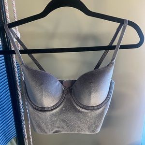 Purple velvet Victoria secret corset, 34c